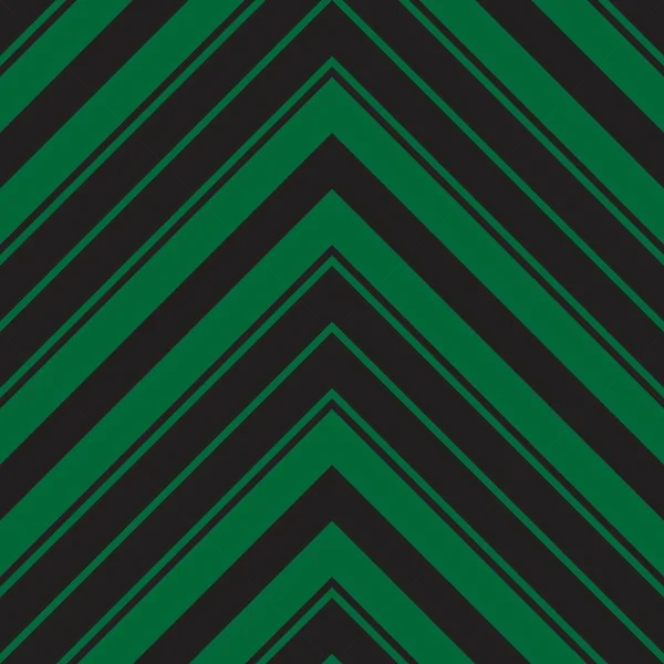 Fondo Patrón Sin Costura Rayas Diagonales Chevron Verde Adecuado Para — Vector de stock