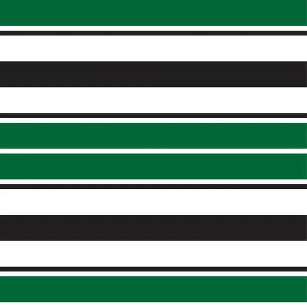 Green Horizontal Striped Seamless 배경에 그래픽 — 스톡 벡터