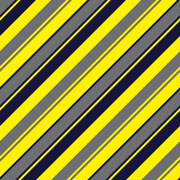 Yellow Diagonal Striped Seamless Pattern Background Suitable Fashion Textiles Graphics — Stock Vector