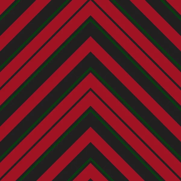 Navidad Chevron Diagonal Rayas Sin Costuras Patrón Fondo Adecuado Para — Vector de stock