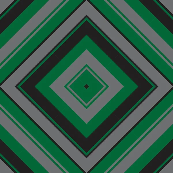 Argyle Vert Diagonale Rayé Fond Motif Sans Couture Adapté Pour — Image vectorielle