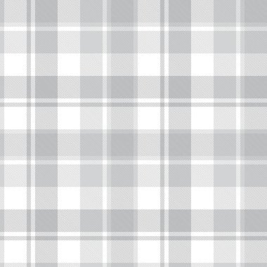 Moda tekstil ve grafikleri için uygun beyaz ekose, kareli, tartan desenli