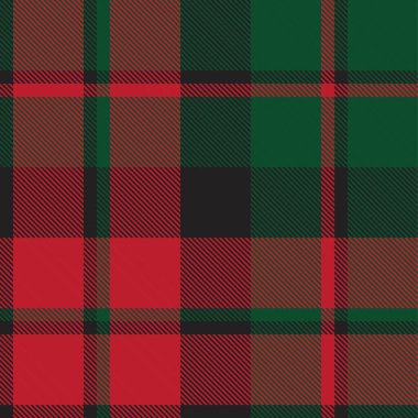 Moda tekstil ve grafikleri için uygun Noel ekoseli, ekoseli, ekoseli, ekose desenli