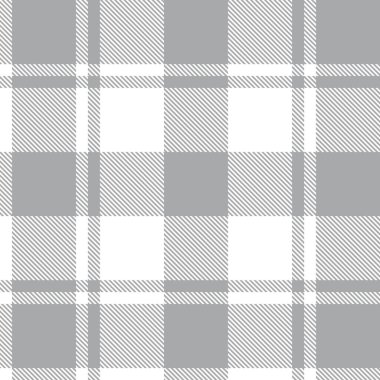 Moda tekstil ve grafikleri için uygun beyaz ekose, kareli, tartan desenli