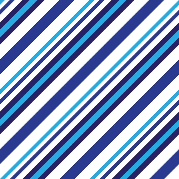 Fondo Patrón Sin Costuras Rayas Diagonales Azules Adecuado Para Textiles — Vector de stock