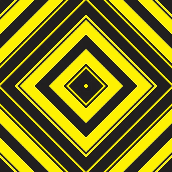 ファッション繊維 グラフィックに適した黄色のアルガイルの斜めのストライプシームレスなパターンの背景 — ストックベクタ