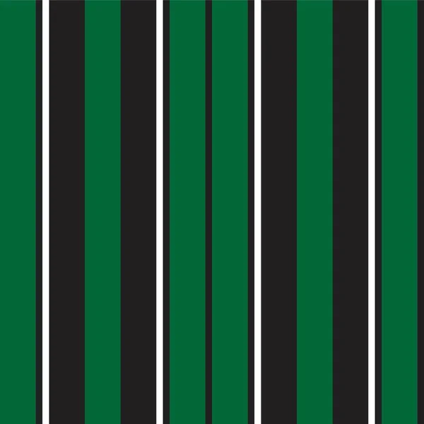 Fondo Patrón Inconsútil Rayado Vertical Verde Adecuado Para Textiles Moda — Vector de stock