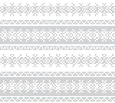Moda tekstil, örgü ve grafikleri için beyaz Noel panayırı desenli arka plan