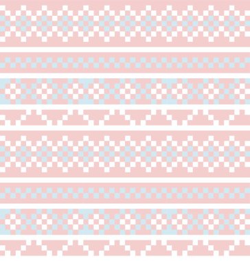 Moda tekstil ürünleri, örgü ve grafikler için Pembe Noel festivali desenli arka plan