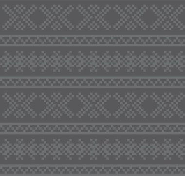 Moda tekstil, örgü ve grafikleri için gri Noel panayır desenli arka plan