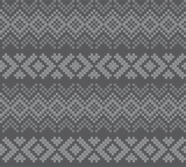 Moda tekstil, örgü ve grafikleri için gri Noel panayır desenli arka plan