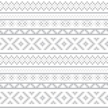 Moda tekstil, örgü ve grafikleri için beyaz Noel panayırı desenli arka plan