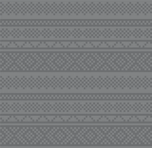 Šedý Vánoční Veletrh Isle Vzor Pozadí Pro Módní Textil Pleteniny — Stockový vektor