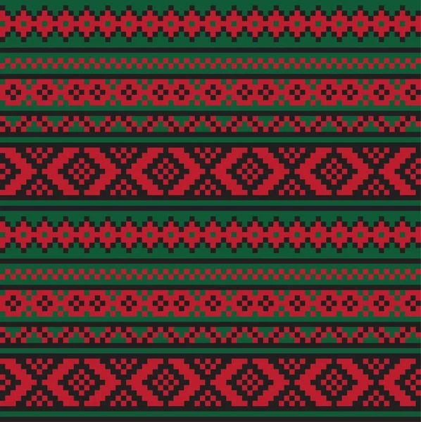 Fond Motif Île Noël Pour Les Textiles Mode Tricot Graphiques — Image vectorielle