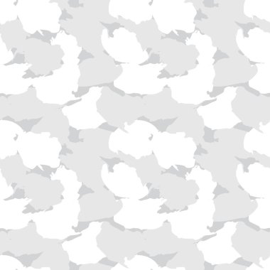 Moda tekstili ve grafikleri için uygun beyaz kamuflaj, soyut, pürüzsüz desen arkaplanı