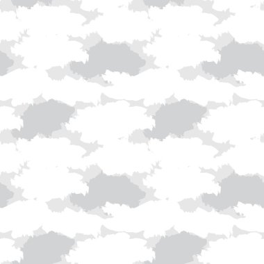 Moda tekstili ve grafikleri için uygun beyaz kamuflaj, soyut, pürüzsüz desen arkaplanı