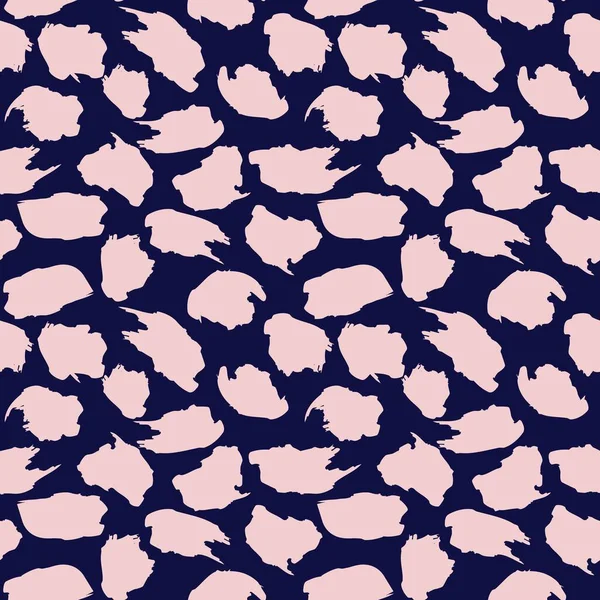 Pink Navy Camouflage Абстрактний Безшовний Візерунок Фон Підходить Модного Текстилю — стоковий вектор