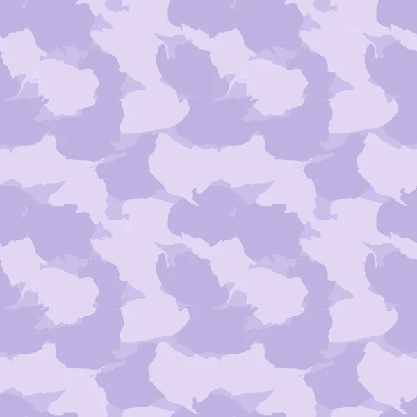 Purple Camouflage Abstracte Naadloze Patroon Achtergrond Geschikt Voor Mode Textiel — Stockvector