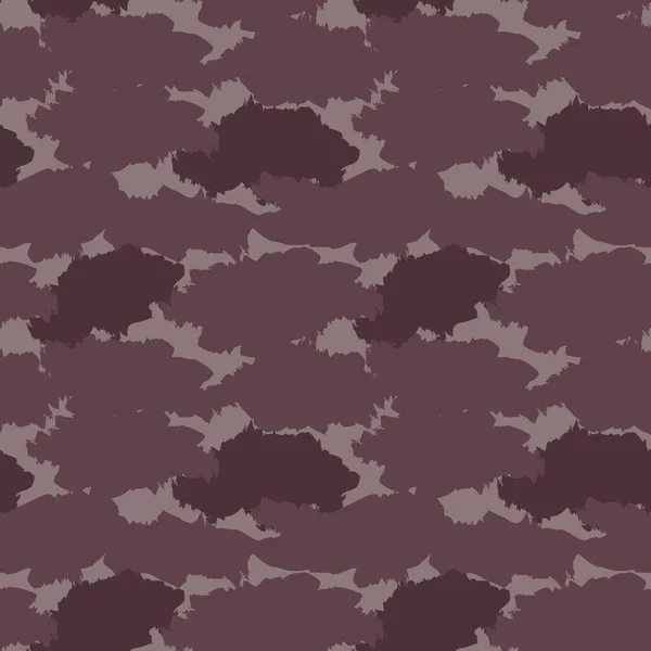 Camouflage Rouge Abstrait Fond Motif Sans Couture Adapté Aux Textiles — Image vectorielle