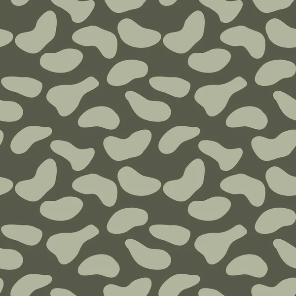 Zelená Kamufláž Abstraktní Bezešvé Vzor Pozadí Vhodné Pro Módní Textilie — Stockový vektor