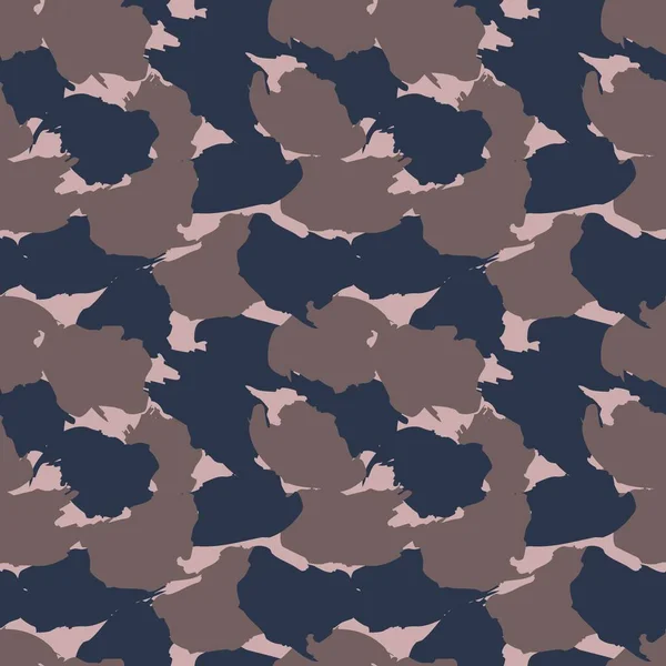 Rose Marine Camouflage Abstrait Fond Motif Sans Couture Adapté Pour — Image vectorielle