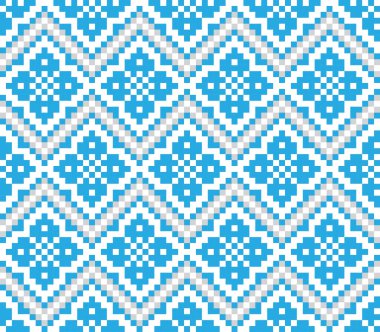 Moda tekstil, örgü ve grafikleri için mavi Noel panayır desenli arka plan