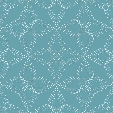 Elmas Dikiş dokusu vektörün üzerini kusursuz bir şekilde kaplıyor.