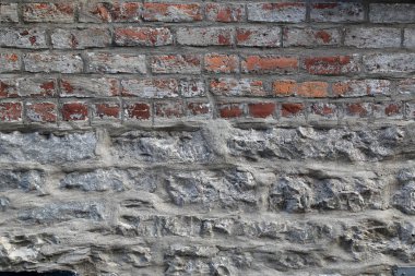 Taş duvar dokusu arka plan doğal rengi.