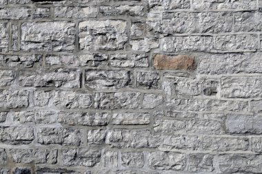 Eski kale taşı duvar dokusu arkaplanı.
