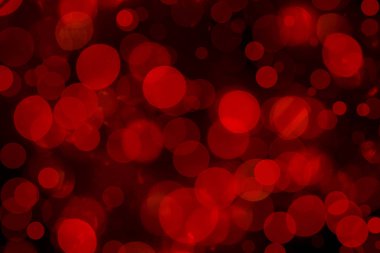 Kırmızı ışık bokeh ile güzel parlak arkaplan.