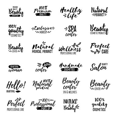 Vektör logo güzellik ve Spa