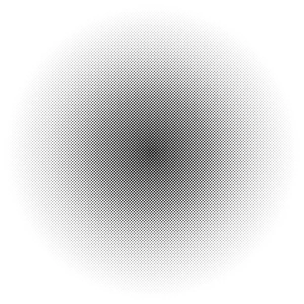 Halvton cirklar, halvton dot mönster vektor bild — Stock vektor