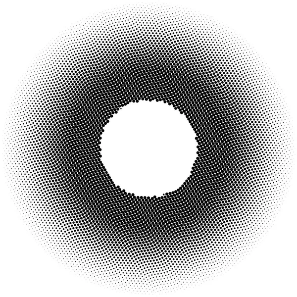 Círculos de medio tono, patrón de punto de medio tono Imagen vectorial — Archivo Imágenes Vectoriales