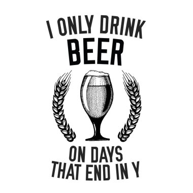 Bira teklif el bira, bira, Yiğit, ale hakkında alıntı ile çizilmiş vektör görüntü