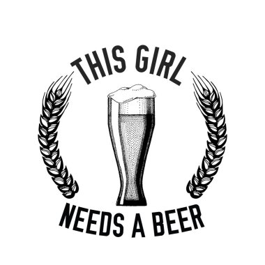 Bira teklif el bira, bira, Yiğit, ale hakkında alıntı ile çizilmiş vektör görüntü