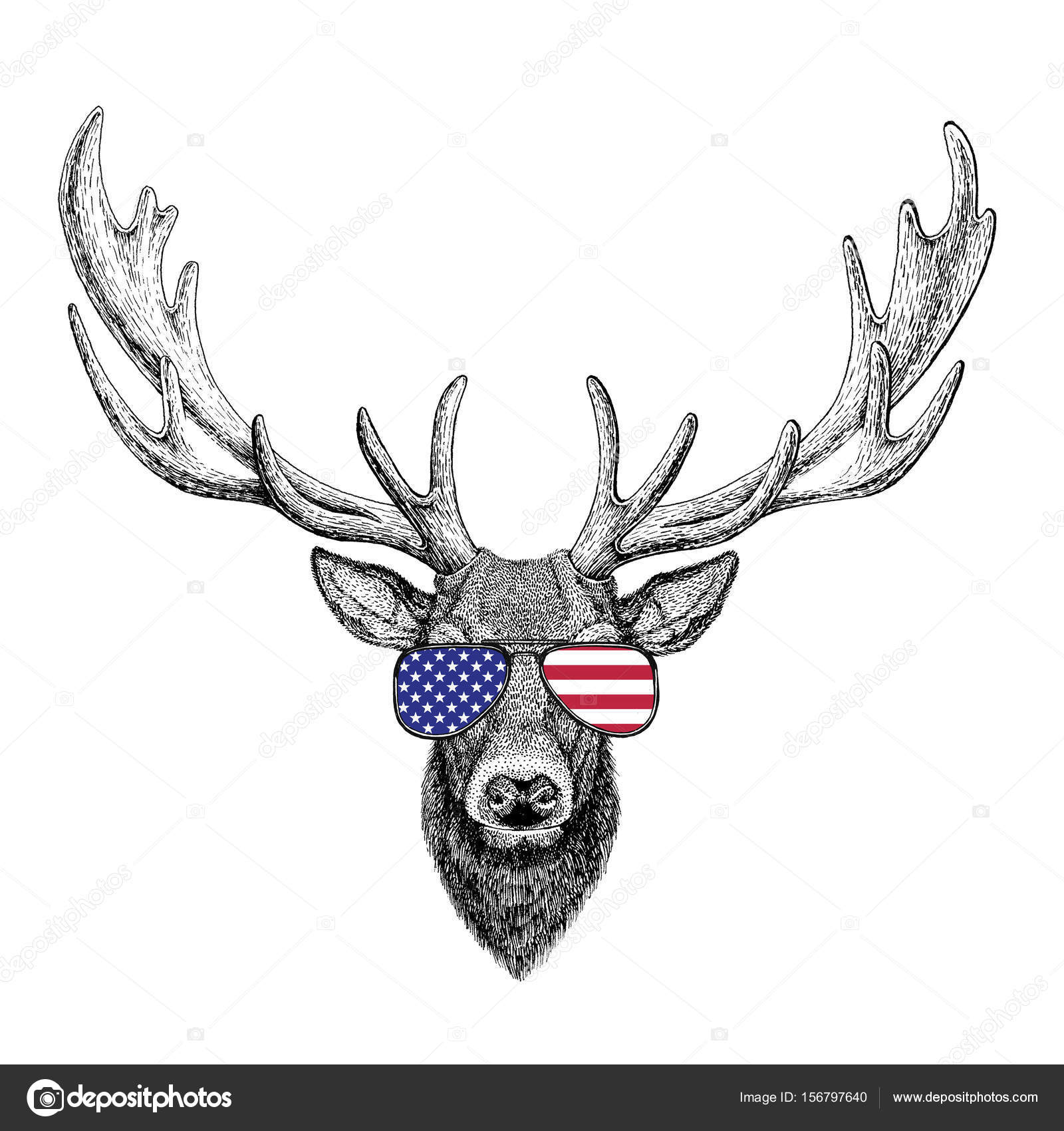 Confederate Flag Deer Tattoos