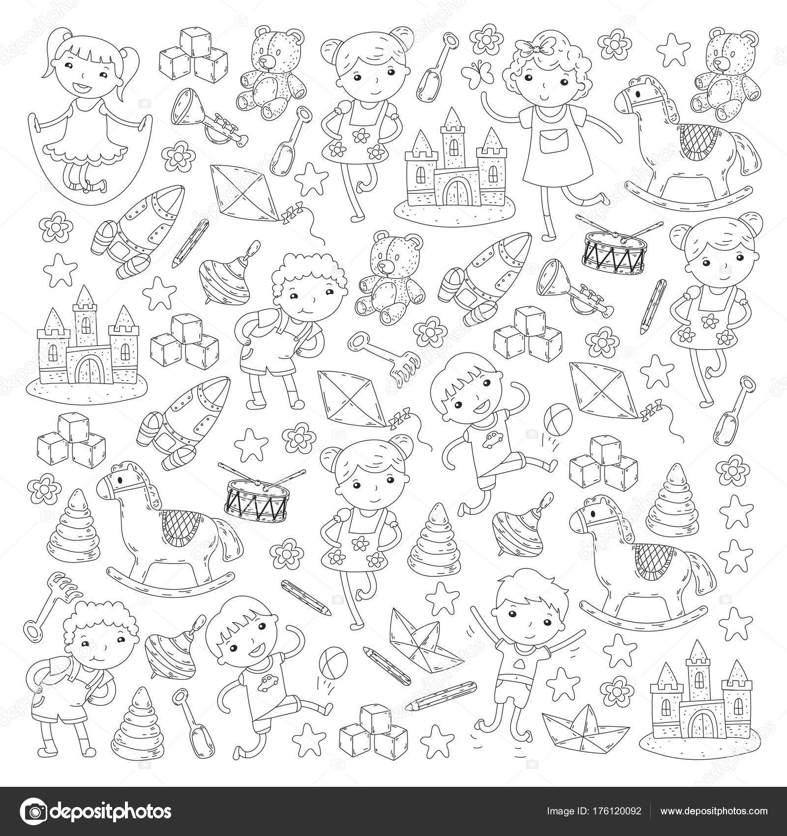 Przedszkole Przedszkole Przedszkola Edukacja Dzieci Doodle