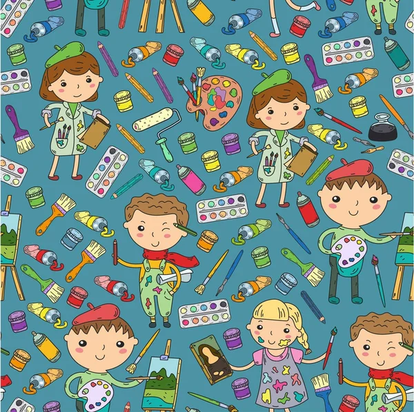 Çocukların yaratıcılık anaokulu, okul sanat çocuklar ve kızlar çizim ve resimleri Boyama Çocuk Sanat ve Tasarım Okulu