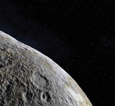 Ay yüzeyi. Ay ve uzay gerçekçi 3d render. Uzay ve gezegen. Uydu. Bulutsusu. Yıldız. Nasa tarafından döşenmiş bu görüntü unsurları.