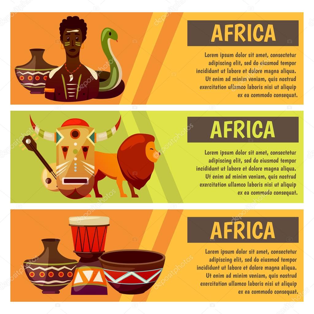 Africa. Travel to exotic continent
