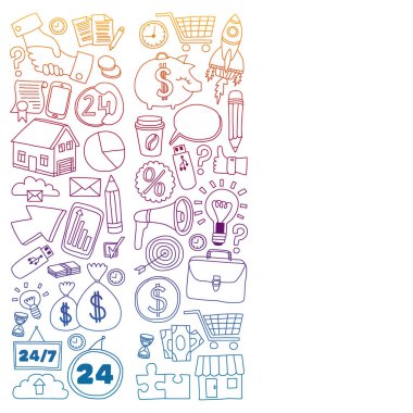 Çevrimiçi pazarlama ve iş eğitimi. İnternet teknolojisi.