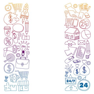 Çevrimiçi pazarlama ve iş eğitimi. İnternet teknolojisi.