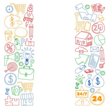 Çevrimiçi pazarlama ve iş eğitimi. İnternet teknolojisi.