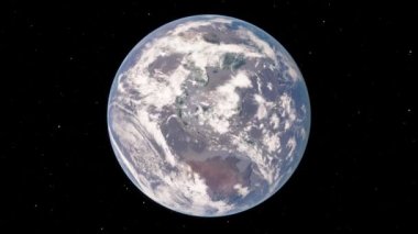 Gezegenimizin yörüngesinden, uzay 3 boyutlu çizim yörüngesinden Dünya 'nın üzerinden uçan uydudan görüntüyü alıyoruz. Bu görüntünün elementleri NASA tarafından desteklenmektedir