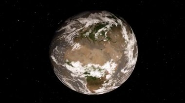 Gezegenimizin yörüngesinden, uzay 3 boyutlu çizim yörüngesinden Dünya 'nın üzerinden uçan uydudan görüntüyü alıyoruz. Bu görüntünün elementleri NASA tarafından desteklenmektedir