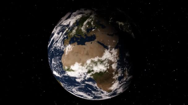 Vue depuis le satellite survolant la planète Terre depuis l'espace Illustration 3D Vue orbitale, notre planète depuis l'orbite. Éléments de cette image fournis par la NASA 