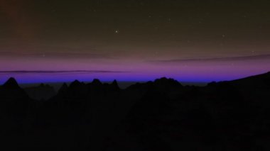 4K Venüs Exoplan3D çizim, yörüngeden açık yeşil bulutlu gezegen. NASA tarafından desteklenen bu görüntünün asit zehirli çöl elementleri.