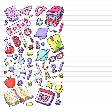 Çevrimiçi öğrenme. Eğitim, öğrenme, açık kitap, bilgi. Modern eğitim şablonu tasarımı.