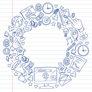 Dijital pazarlama, sosyal medya, iletişim, yönetim