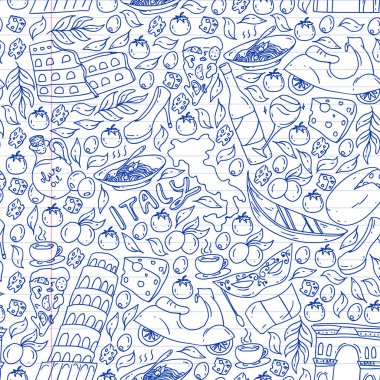 Okula dönüyoruz. Küçük çocuklar için vektör simgeleri ve elemanları, kolej. Doodle tarzı, çocuklar çizim